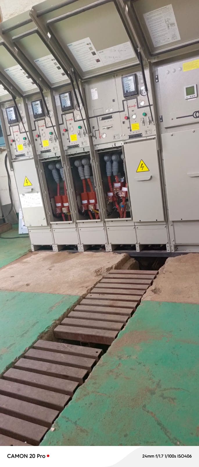 Electrical switchgear panel work