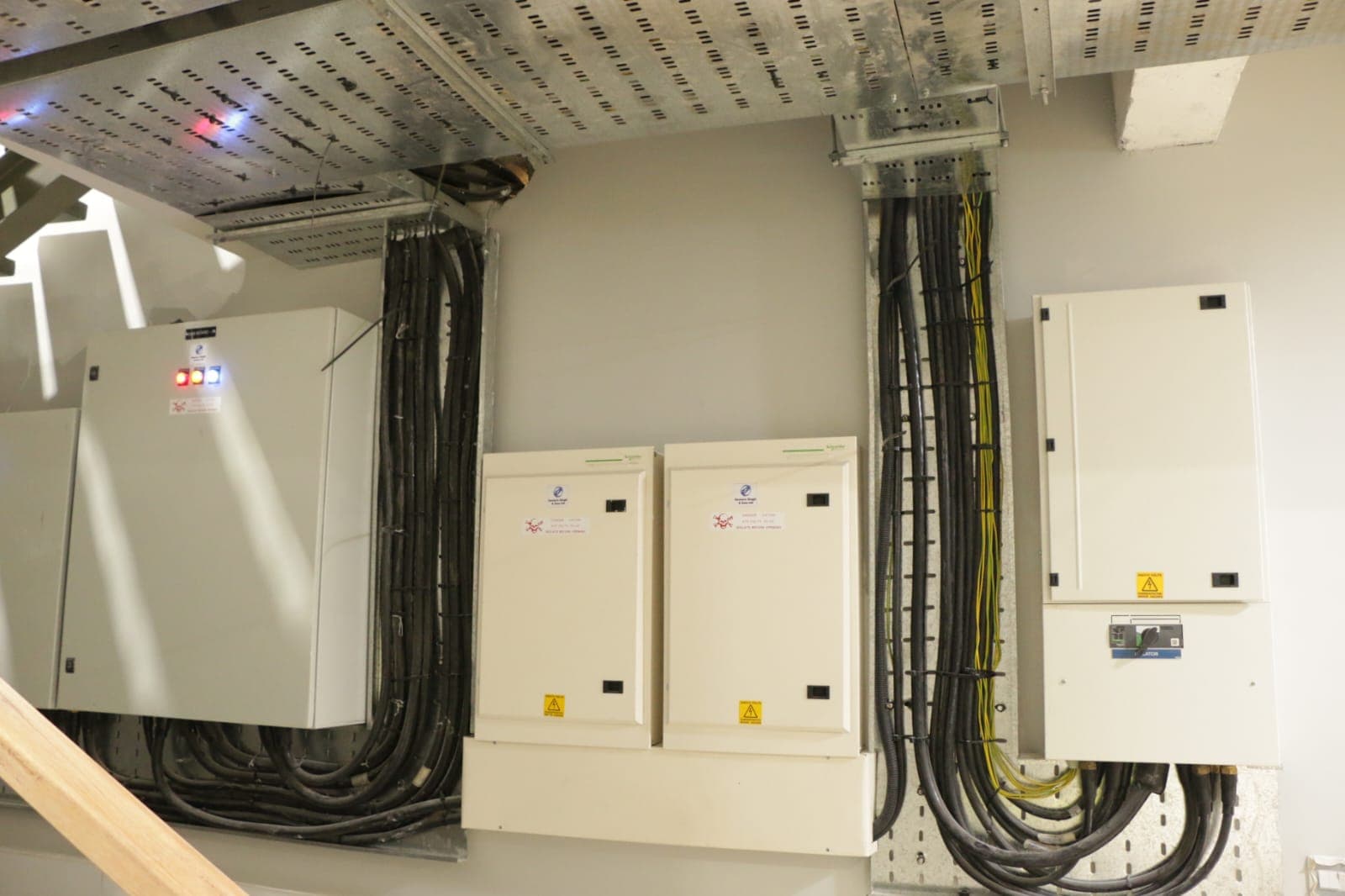 Sawarn Singh & Sons electrical engineering team at work